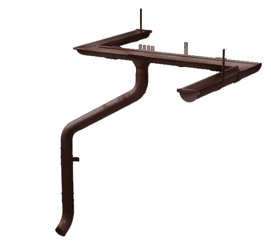 Водосточная система МП GRANDSYSTEM 125/90