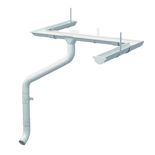 Водосточная система МП Престиж D150/100 и D125/100