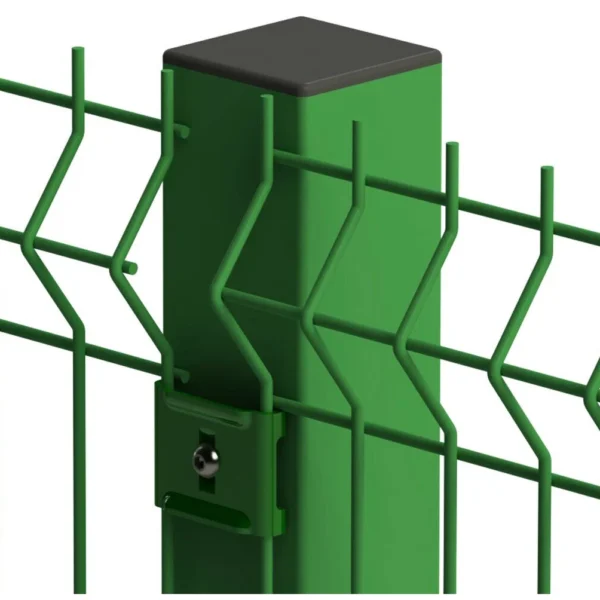 Опора (столб) с заглушкой для 3D забора